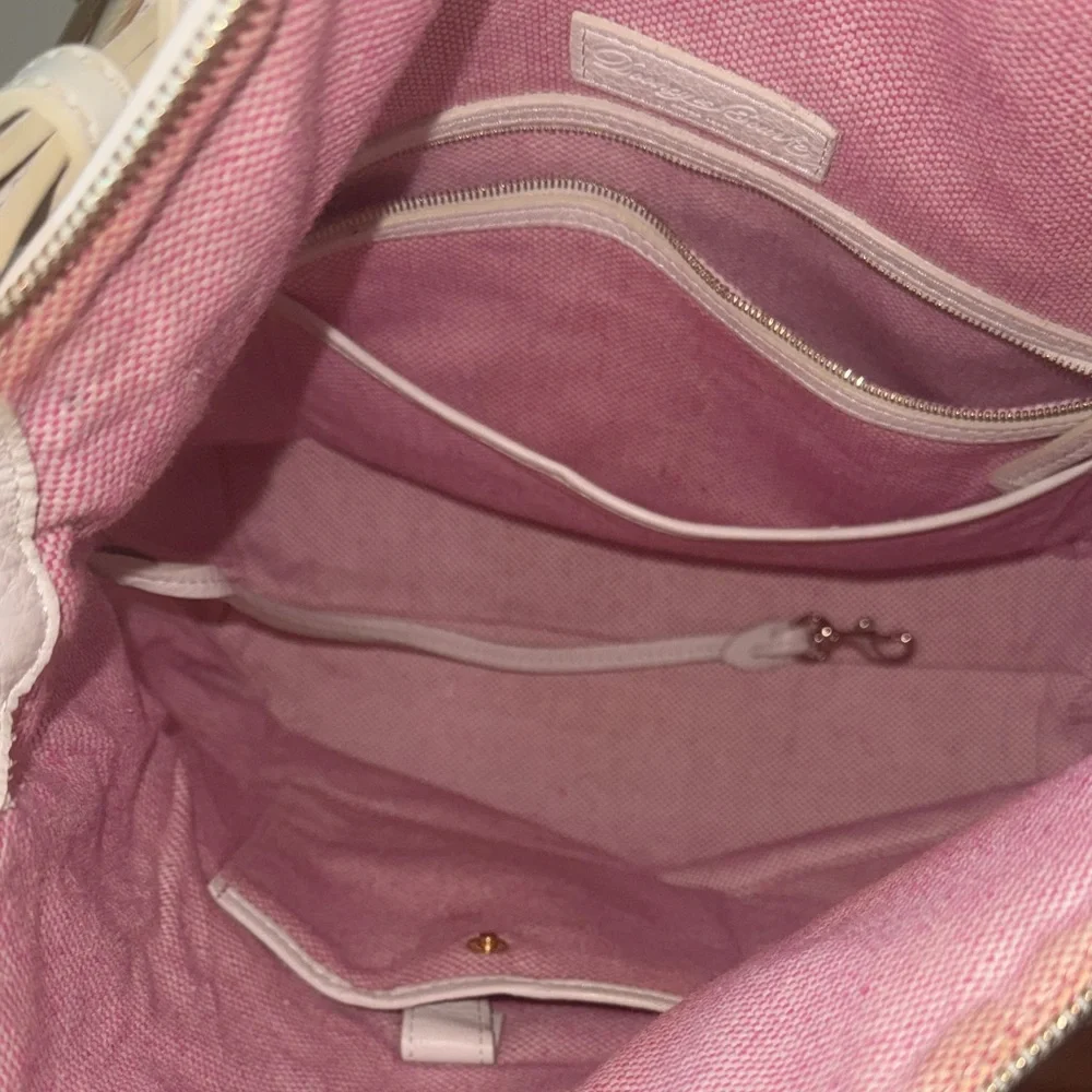 Dooney & Bourke White Leather Backpack